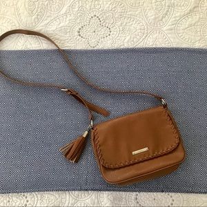 Nine West Brown Crossbody Satchel Bag